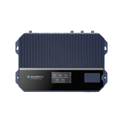Amplificador de señal celular Enterprise 1300/ Mejora las llamadas convencionales y VoLTE / Soporta los datos de las tecnologías 2G, 3G y 4G de TELCEL, AT&T y MOVISTAR / Función MT y XDR.