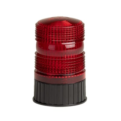 Estrobo Renegade color rojo con montaje magnético y conector para encendedor de vehicular