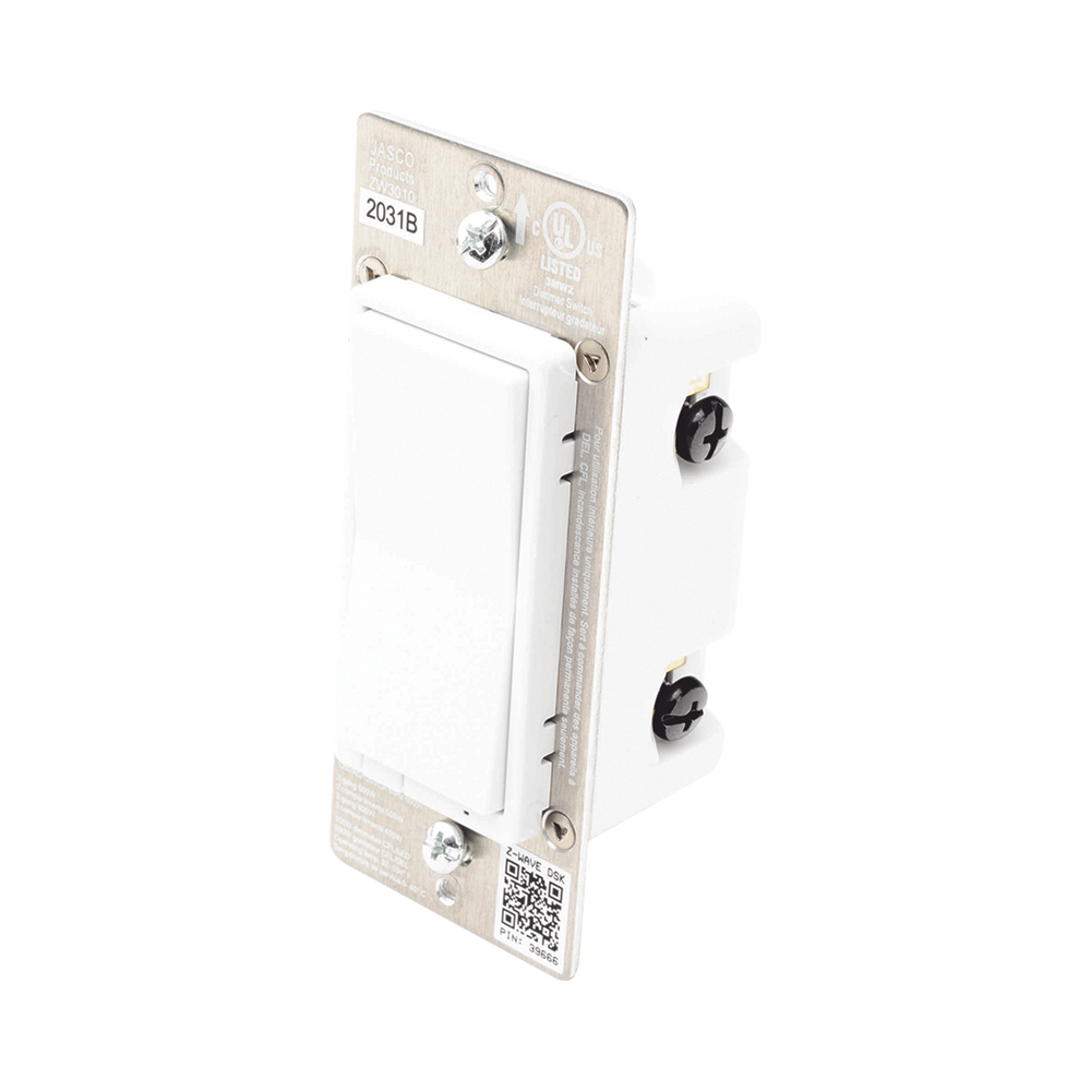 (ZWAVE) Dimmer, señal inalámbrica Z-WAVE, compatible con HUB HC7, C8, panel de alarma L5210, L7000, Total Connect. y Alarm.Com