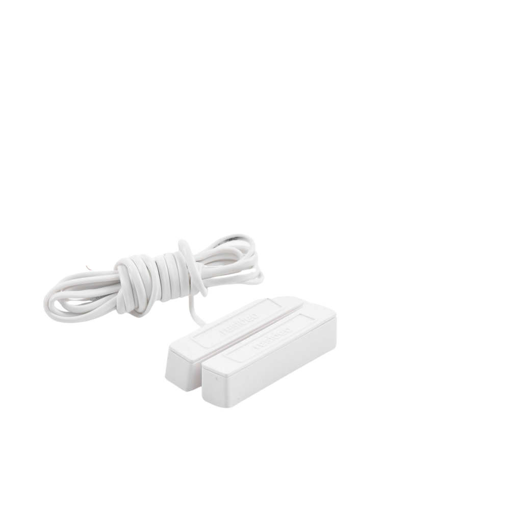 Contacto magnético direccionable compatible con paneles vista con V-Plex color blanco