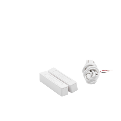 Contacto magnético direccionable compatible con paneles vista con V-Plex color blanco