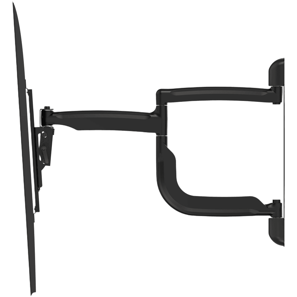 Soporte de Pared Articulado SmartMount para Pantallas 43" a 65"+ / Extensión 30.1" (765mm) / Capacidad 90 lb (41kg) / VESA 200x100 a 600x400mm / Pivote ±90° / Gestión Integrada de Cables