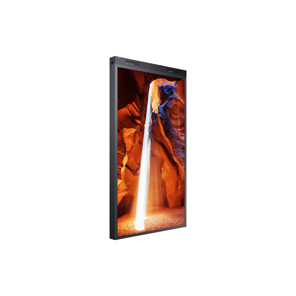 Pantalla Vision Dual Profesional / 55" Full HD (1920x1080) / Panel VA / Brillo Exterior 3.000 nits / Interior 1.000 nits / Conectividad HDMI / Sistema Operativo Tizen LH55OMNDSGBXZA