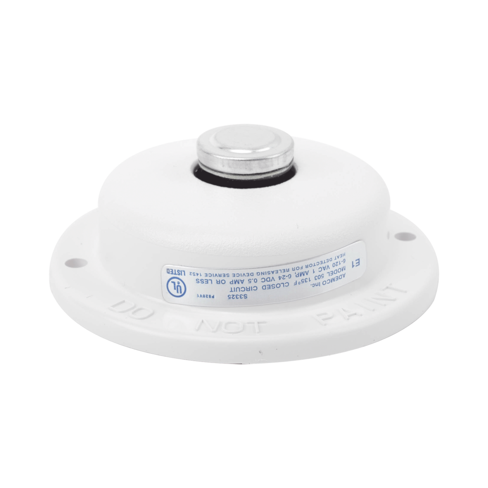Detector de temperatura fija de 57 °C Normalmente Cerrado