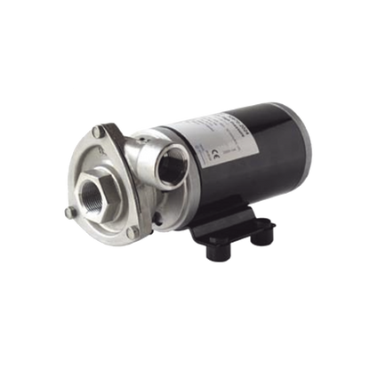 Bomba centrifuga Cyclone de alta presión a 12 Vcd, caudales de 21 GPM, presión máxima de 17 psi, en acero inoxidable