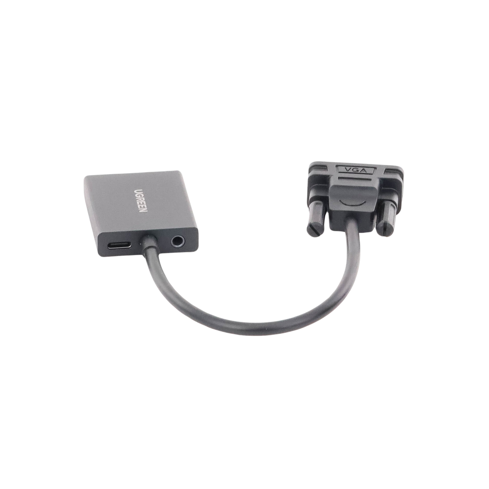 VGA Macho / Salida: HDMI Hembra / Resolución de 1080P@60Hz / Puerto Estéreo de 3.5 mm / Plug and Play, Sin Controlador / Longitud del Cable 15 cm (5.91 Pulgadas). / Incluye Cable de Alimentación USB / Incluye Cable de Audio de 3.5mm.