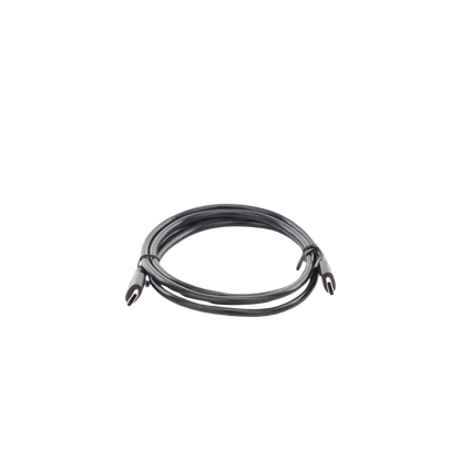 Cable USB-C a USB-C | 1 Metro | Carga Rápida de hasta 60W | Transferencia de datos de 480 Mbps | PD3.0 | QC 4.0/3.0/2.0 | FPC | AFC | Duradero y Flexible| Caja ABS | Cubierta de TPE | Color Negro.