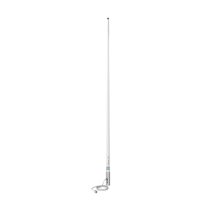 Antena Marina base en banda VHF de 1.2 metros de 3 dB de ganancia a 50 Watts.