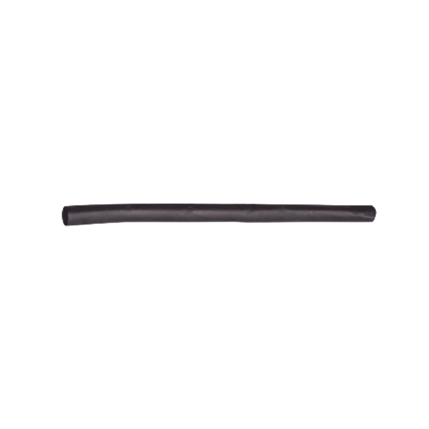 Tubo Termoencogible (Termofit) Negro de 1/8" de Diámetro, Reduce de 2:1, Venta por Metro.