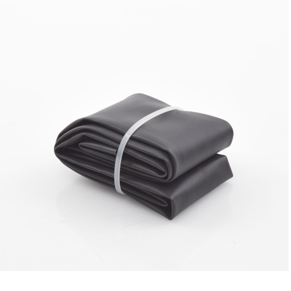 Tubo Termoencogible (Termofit) Negro de 1.2 m, 1.5" de Diámetro, Reduce de 2:1, Poliolefina.
