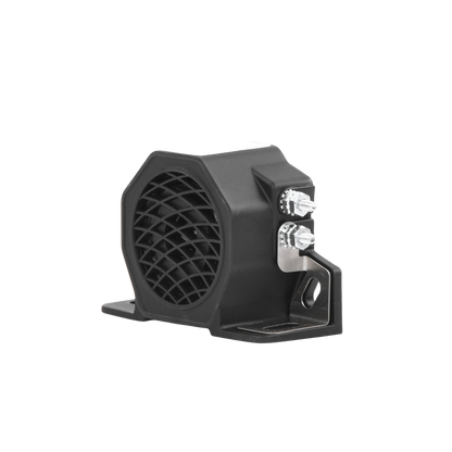 Alarma de reversa, 12-24 Vcc, 97 dBA