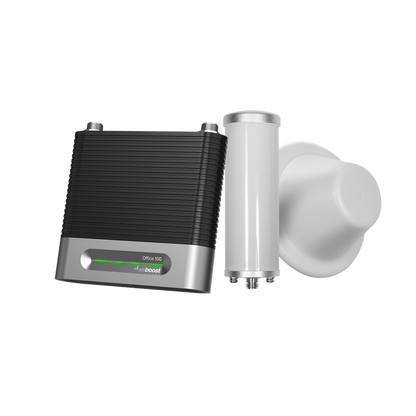 KIT Amplificador de Señal Celular 4G/ 3G, OFFICE 100 | Mejora la Señal Celular de Múltiples Operadores | Cubre áreas de hasta 1200 m²