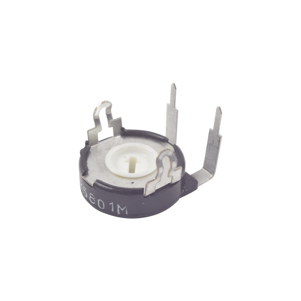 Potenciómetro de Carbón, 2.5 k Ohm, 0.25 Watt, 15 mm, Ajuste Vertical.