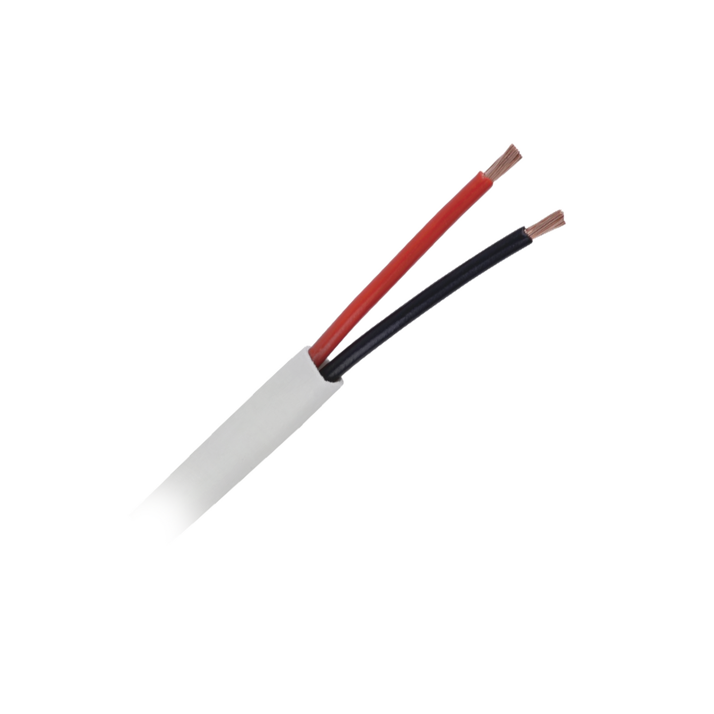 Bobina de 305 metros de Cable / 2 x 16 AWG AUDACIOUS / Premium de color Blanco para Aplicaciones de Audio Profesional