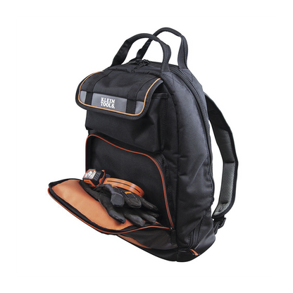 Mochila para Herramientas Tradesman Pro™ de 44.5 cm en Color Negro con 35 Bolsillos (No incluye herramientas).