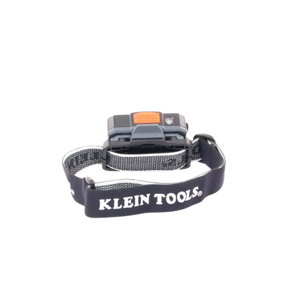Lámpara Luz LED Frontal Recargable de 400 Lúmenes, Apagado Automático, con Correa de Tela, Adaptable y Ajustable a Gorros, Cascos, Cachuchas  o directo a Frente Humana (Tipo Minero)