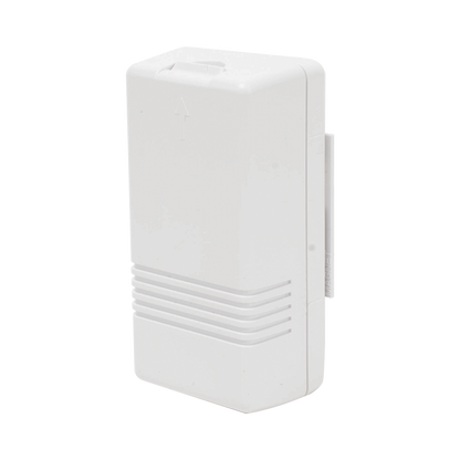Contacto Magnético Inalámbrico sin magneto / Se puede conectar otro Sensor Cableado / 2 Zonas /Batería de Larga Duración 3-5 años