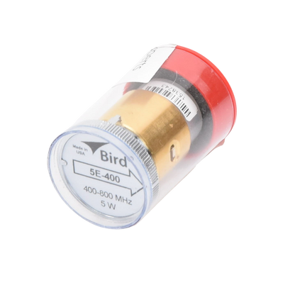Elemento de 5 Watt en Línea 7/8" para Wattmetro BIRD 43 en Rango de Frecuencia de 400 a 800 MHz.