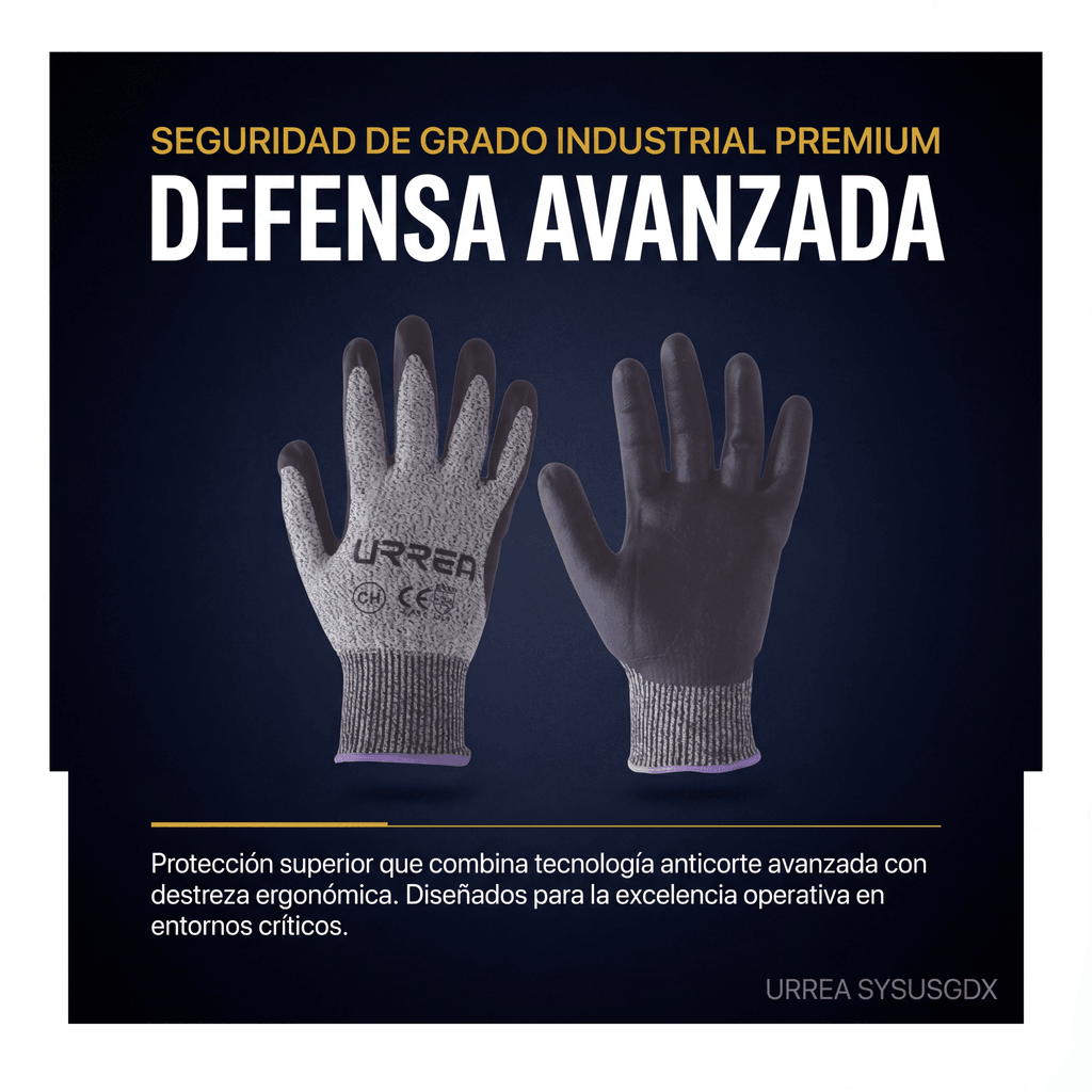 Guantes talla extra grande supraneema con recubrimiento de nitrilo.