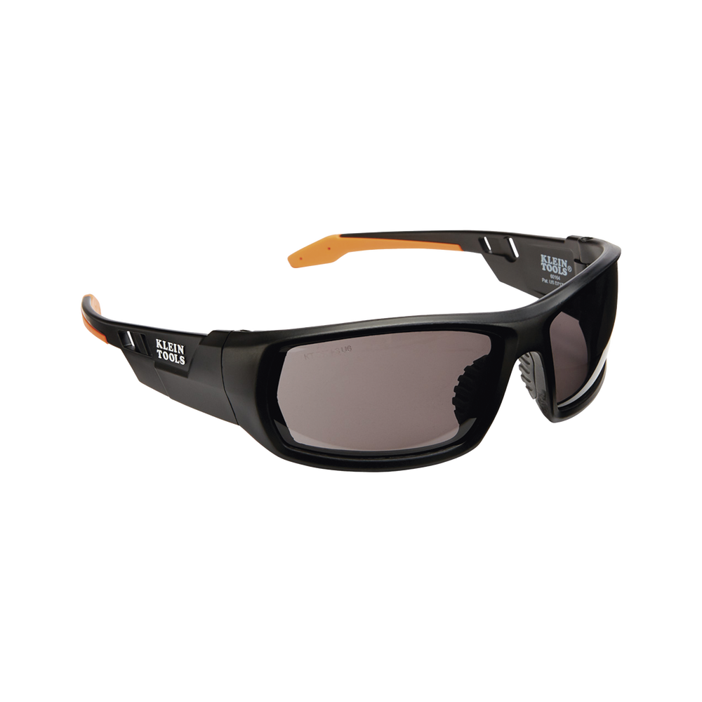 Gafas de seguridad profesionales, marco completo, cristales grises