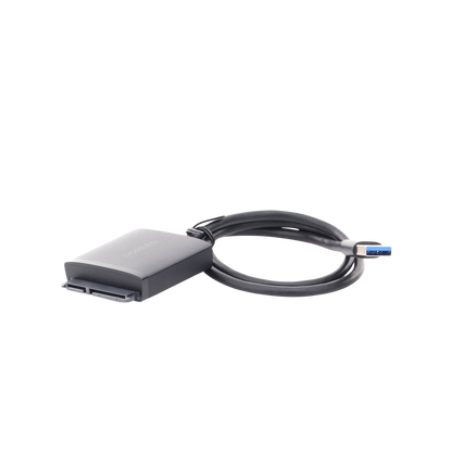 Adaptador USB 3.0 a SATA III | Compatible con Disco Duro HDD y SSD de 2.5" y 3.5" de hasta 12 TB | Velocidad USB 3.0 de hasta 5 Gbps | Alta Velocidad con UASP & TRIM | Cable de 50 cm.