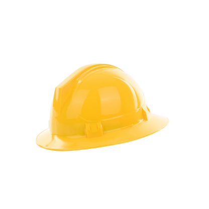 Casco de Seguridad Tipo ala Ancha / Color Amarillo