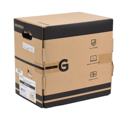 Bobina de Cable de 305 Metros (1000 Pies) UTP Cat6 Riser / Color Blanco / UL, CMR, Probado a 350 Mhz / Para Aplicaciones de CCTV, Redes de Datos, IP Megapixel, Control RS485