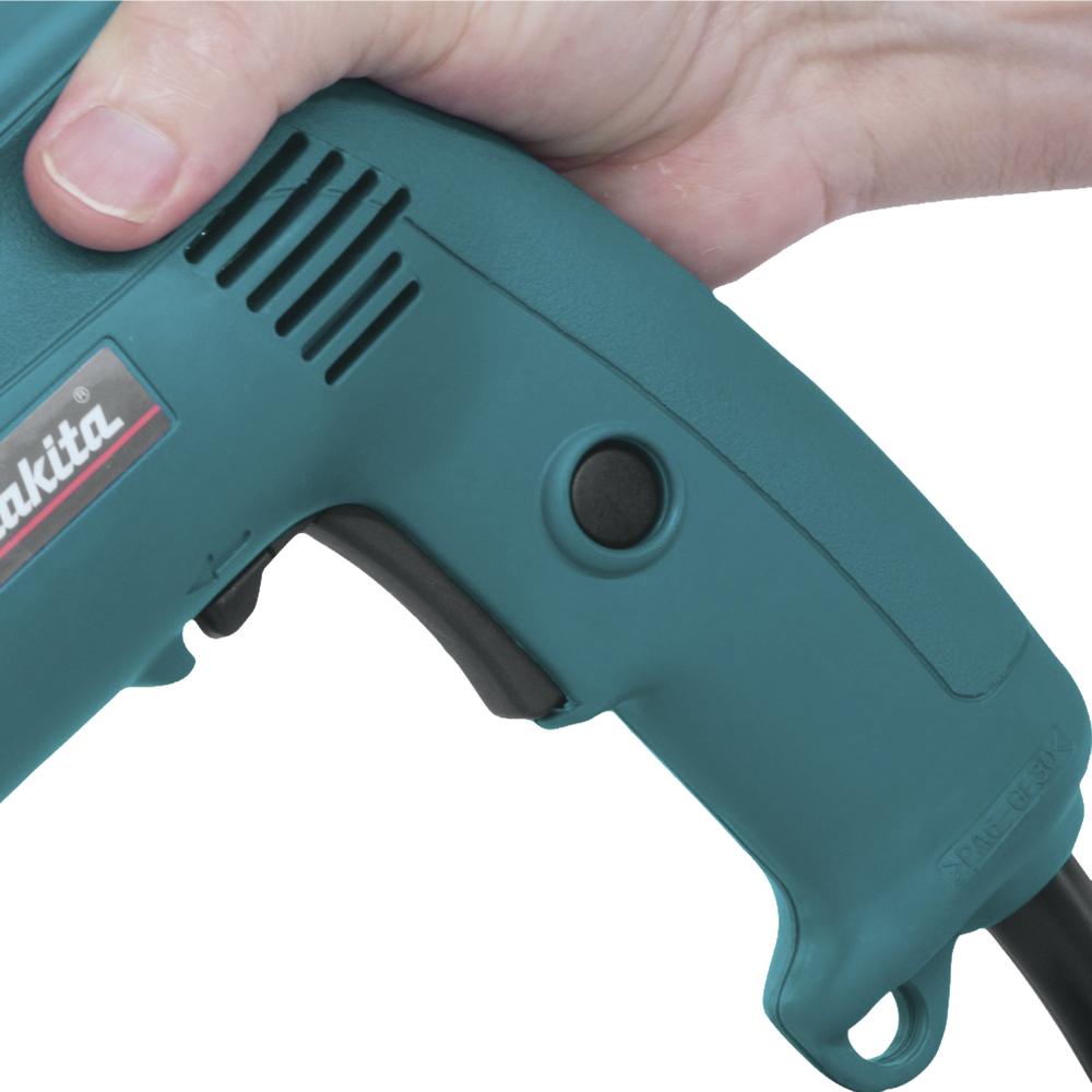 Taladro 120 Vca (3/8") velocidad variable de 0 a 2500 RPM, Potencia 530 W. incluye llave de mandril