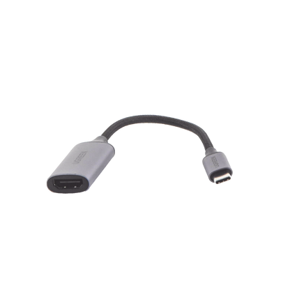 Cable Adaptador USB C a HDMI 4K@60Hz / Convertidor Thunderbolt 3 / Caja de Aluminio / HDMI V2.0 / 3D / Longitud del Cable 10 cm (3.94 Pulgadas)