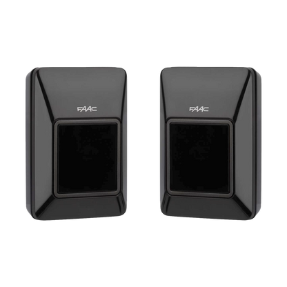 Fotocelda infrarroja XP30D (transmisor con receptor) / Alcance de hasta 30 metros / Uso en barreras y motores de acceso vehicular