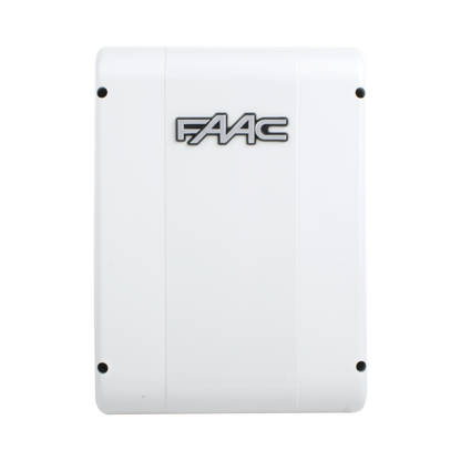Cuadro de mando FAAC E024S para operadores abatibles  FAAC S418 y FAAC 770N