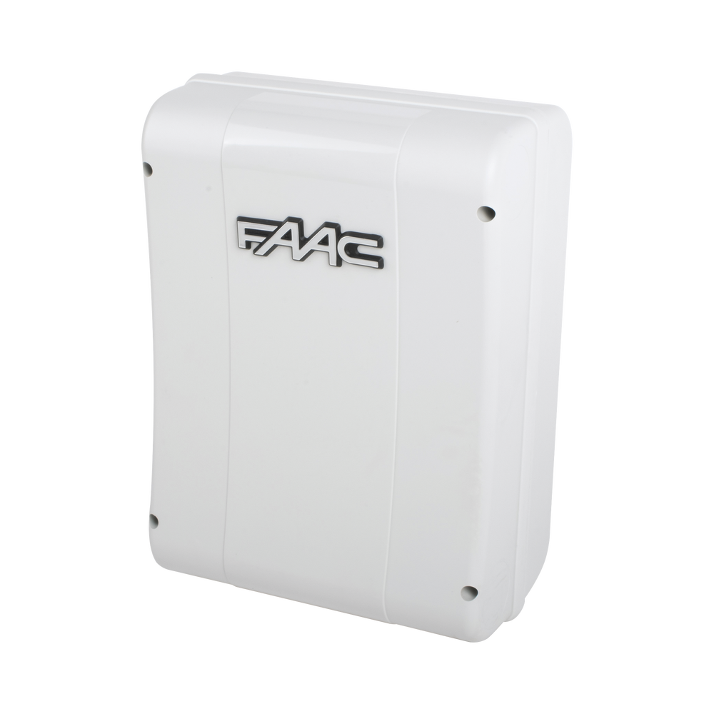 Cuadro de mando FAAC E024S para operadores abatibles  FAAC S418 y FAAC 770N