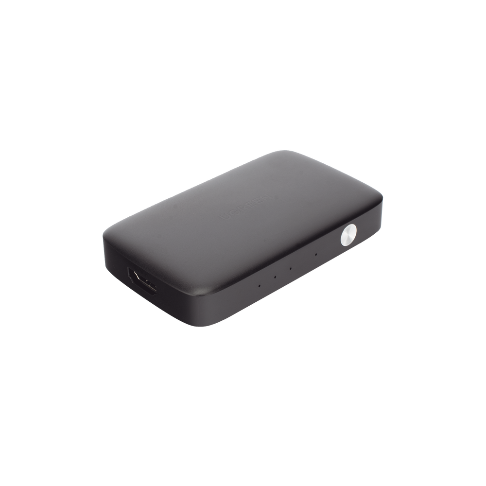 Conmutador HDMI (Switch) 4K@30Hz | 3 Entradas a 1 Salida | 3D | Transmisión Estable | Incluye Control Remoto | Receptor de Infrarrojos | Indicador LED | Chip Inteligente | Incluye Cable Micro USB para Alimentación.