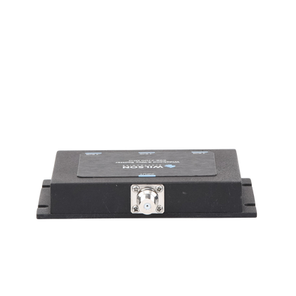 Divisor de potencia de 3 vías para la distribución de señal a tres antenas de servicio | 4.8 dB de pérdida por puerto | Conectores F hembra