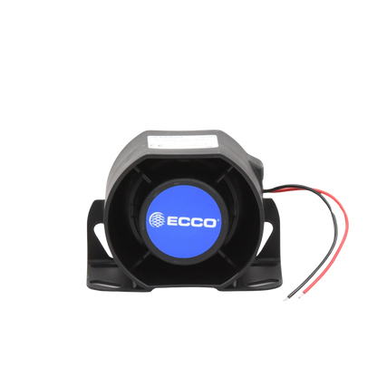 Alarma de reversa vehicular con montaje para superficies, 12-36 Vcc, 112 dBA