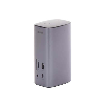 HUB USB-C (Docking Revodok Pro) 12 en 1 | 2 USB-A 3.0 | 1 USB-C PD Carga 100W | 1 USB-A 3.1 | 1 USB-C 3.1 | HDMI 4K | HDMI 8K Ultra HD | Display Port 4K | RJ45 (Gigabit) | Lector Tarjeta SD + Micro SD (TF) | Jack Audio 3.5mm.