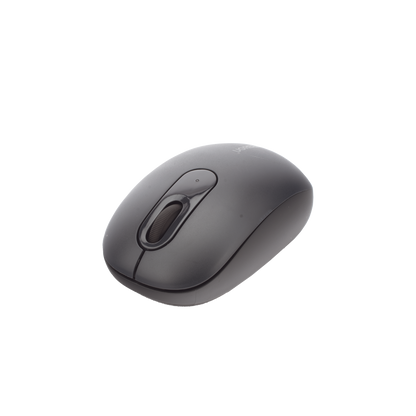 Mouse Inalámbrico 2.4G 800/1200/1600/2400 DPI | Función de 3 botones | Alcance 10m | Silencioso |  Ergonómico | Anti-caída y Anti-interferencias | Batería Alcalina AA incluida  | Midnight Blue.
