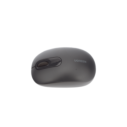 Mouse Inalámbrico 2.4G 800/1200/1600/2400 DPI | Función de 3 botones | Alcance 10m | Silencioso |  Ergonómico | Anti-caída y Anti-interferencias | Batería Alcalina AA incluida  | Midnight Blue.