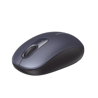 Mouse Inalámbrico 2.4G 800/1200/1600/2400 DPI | Función de 3 botones | Alcance 10m | Silencioso |  Ergonómico | Anti-caída y Anti-interferencias | Batería Alcalina AA incluida  | Midnight Blue.