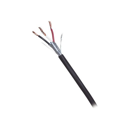 3 x 18 AWG / Cable /  Blindado / 305 Metros / Riser / Color Gris / Hecho en México