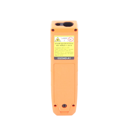 Medidor Compacto Láser de Distancias. Rango: 5.1 cm a 30.5 m / Opción cm o pulg. o Combinado /  Clip para Bolsillo.