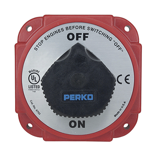 Switch Selector de Batería y Alternador On / Off de Servicio pesado,  para Sistemas Eléctricos Marinos