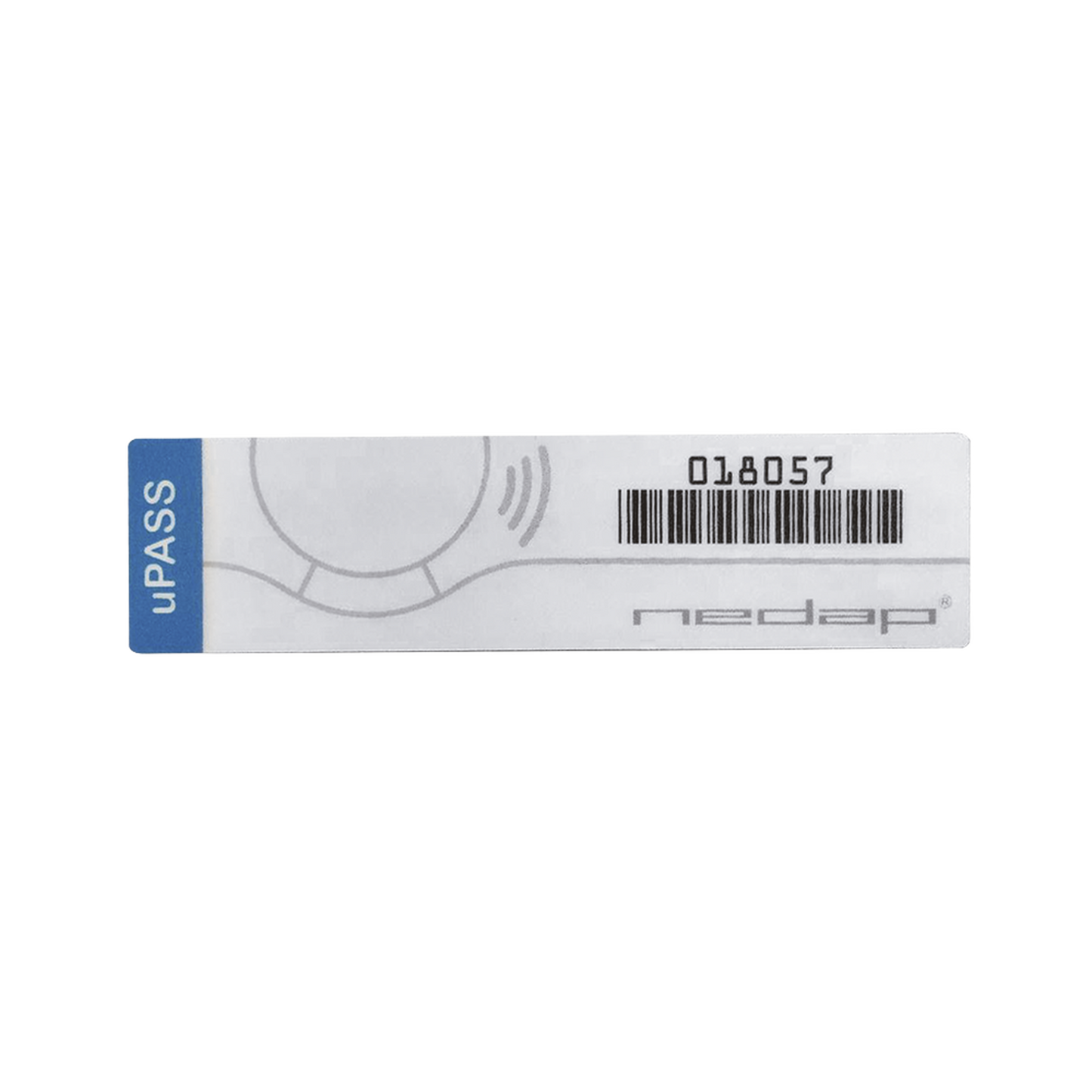 Tag para cristal Gen 2 UHF Windshield Tag Tamperproof  ( 26 Bits, Código de sitio y numeración   Personalizado )