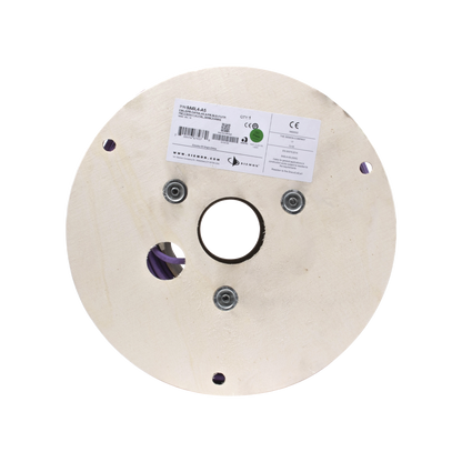 Bobina de Cable Blindado F/UTP de 4 Pares, Z-MAX, Cat6A, Soporte de Aplicaciones 10GBase-T, LS0H (Libre de Gases Toxicos), Color Violeta, 305 Metros (1000 Pies)