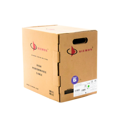 Bobina de Cable UTP Reelex, de 4 Pares, Alto Desempeño Cat6, LS0H (Bajo Humo, Cero Halógenos), Color Violeta, 23 AWG, 305 Metros (1000 Pies)