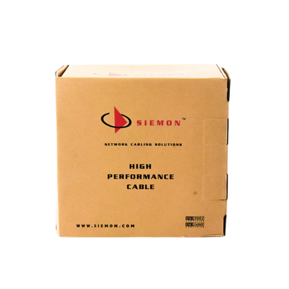 Bobina de Cable UTP Reelex, de 4 Pares, Alto Desempeño Cat6, LS0H (Bajo Humo, Cero Halógenos), Color Violeta, 23 AWG, 305 Metros (1000 Pies)