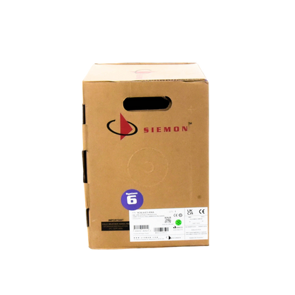 Bobina de Cable UTP Reelex, de 4 Pares, Alto Desempeño Cat6, LS0H (Bajo Humo, Cero Halógenos), Color Violeta, 23 AWG, 305 Metros (1000 Pies)