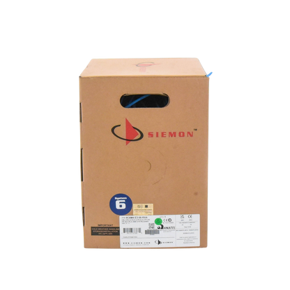Bobina de Cable UTP Reelex, de 4 Pares, Alto Desempeño Cat6, PVC (CM), Color Azul, 23 AWG, 305 Metros (1000 Pies)