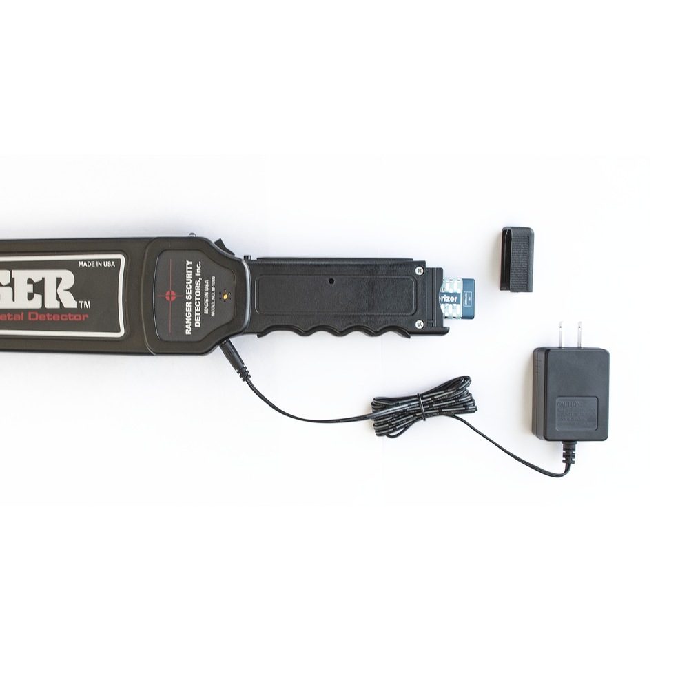 Cargador y batería recargable de 9 Vcc para detector portátil RANGER1000 / RANGER15000
