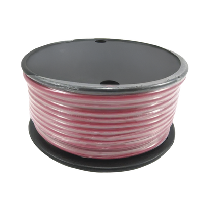 Rollo de cable garado marino calibre 12 en color rojo de 250 pies (76.2 m).